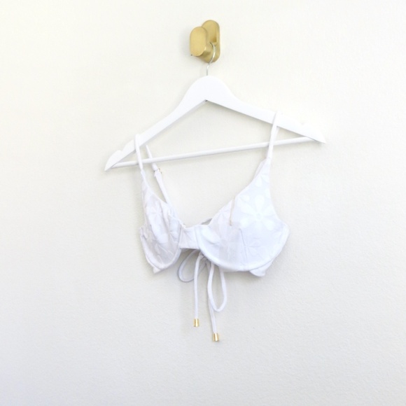 NEW! Kenny Flowers Santorini Floral Jacquard Underwire Bikini Top S, M, L, XL - Picture 8 of 12